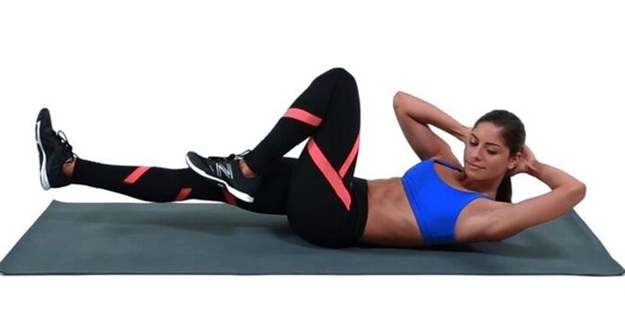 Exercicio Rotar como unha bicicleta